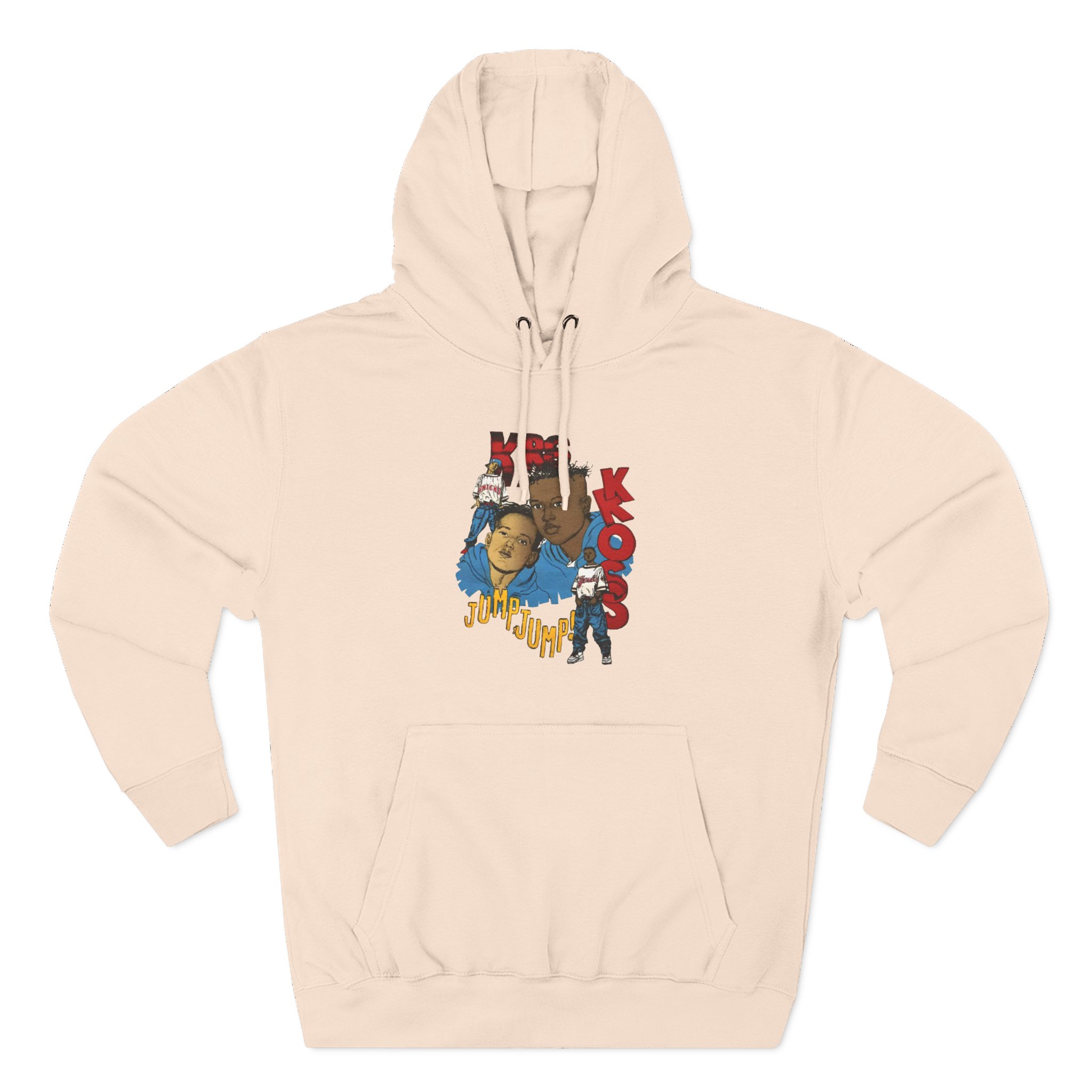 Vintage Kris Kross Jump Jump 90s Rap Three-Panel Fleece Hoodie