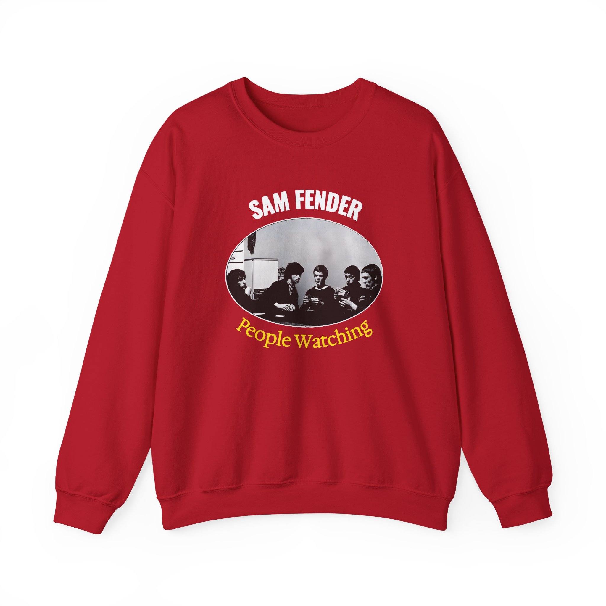 Sam Fender People Watching Unisex Heavy Blendâ„¢ Crewneck Sweatshirt