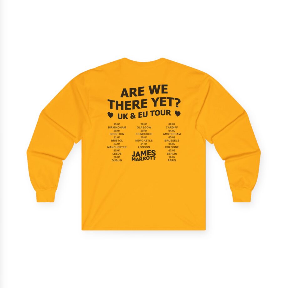 James Marriott 2024 Tour Logo Unisex Ultra Cotton Long Sleeve Tee