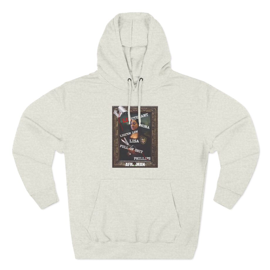 Afroman Lt Licc’em Low Lisa Full of Shit Phillips Three-Panel Fleece Hoodie