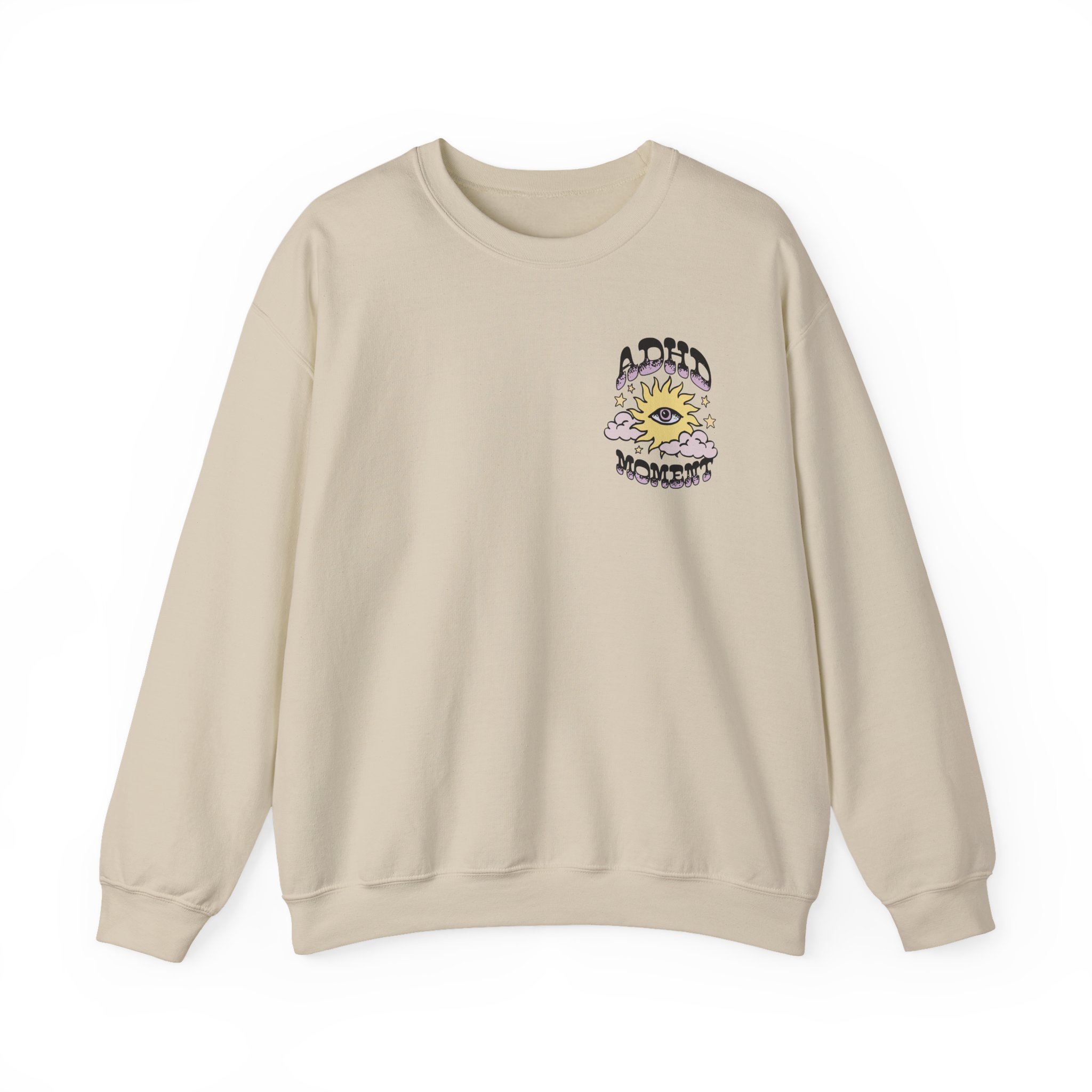 Kallmekris Adhd Moment Unisex Heavy Blendâ„¢ Crewneck Sweatshirt