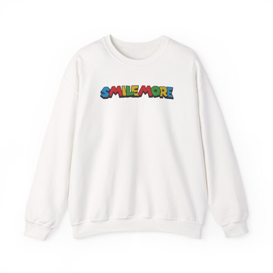 Roman Atwood Colorful Smile More Unisex Heavy Blend™ Crewneck Sweatshirt