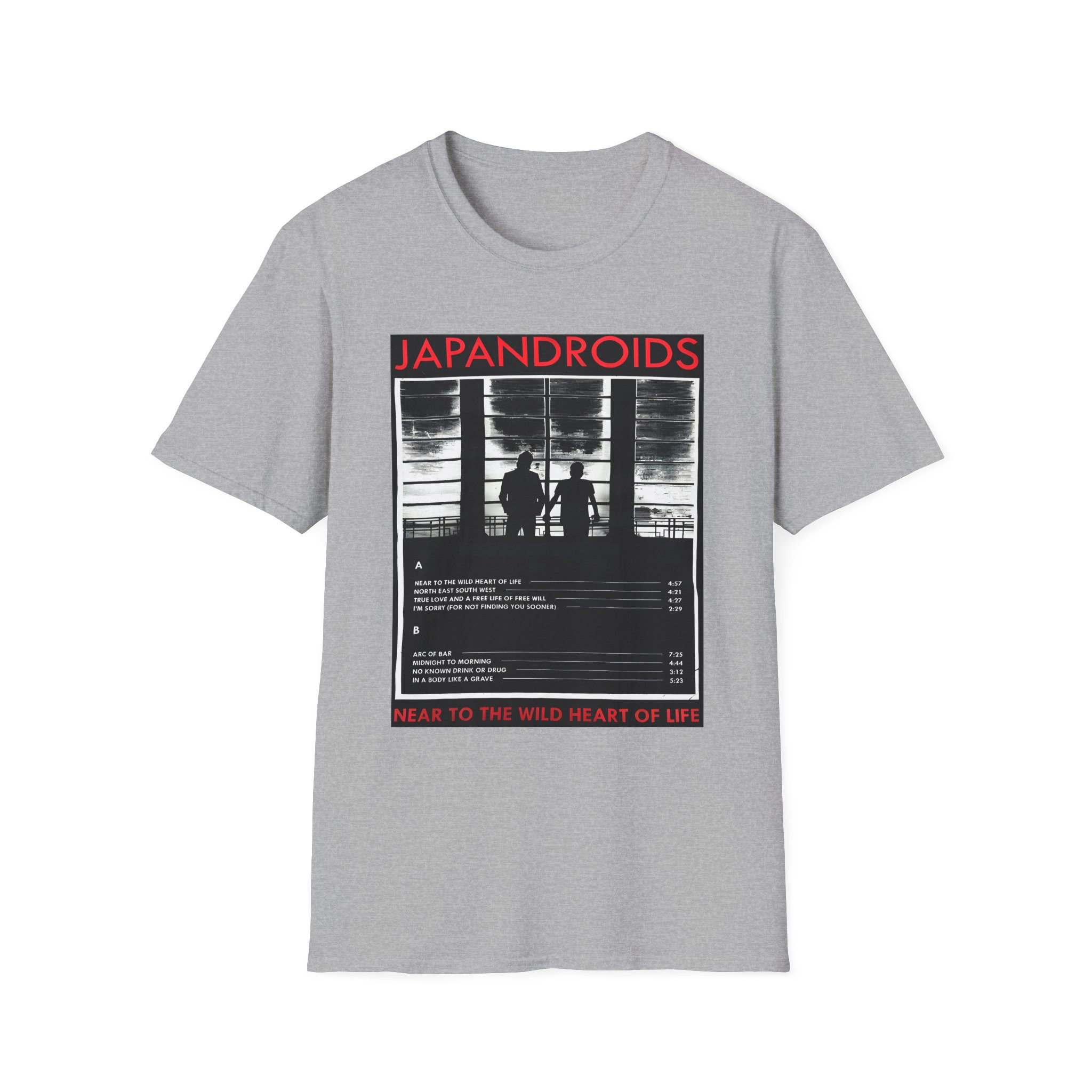 Japandroids Near to the Wild Heart of Life Unisex Softstyle T-Shirt