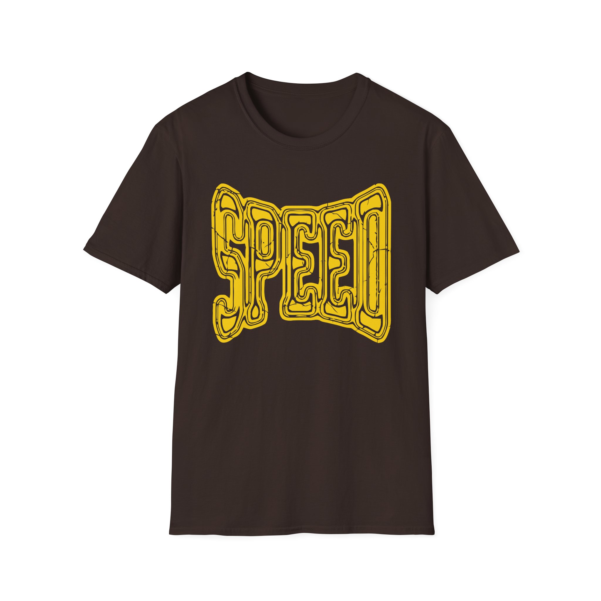 Ishowspeed Gold Logo Unisex Softstyle T-Shirt