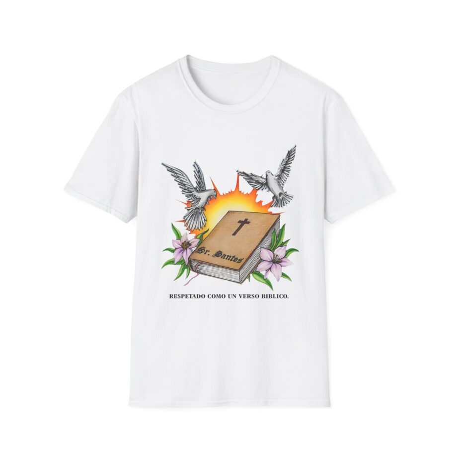 Arcangel Respira Como Un Verso Biblico Unisex Softstyle T-Shirt
