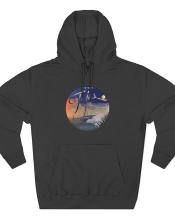 ZZ Top 1976 Tejas Beige Three-Panel Fleece Hoodie