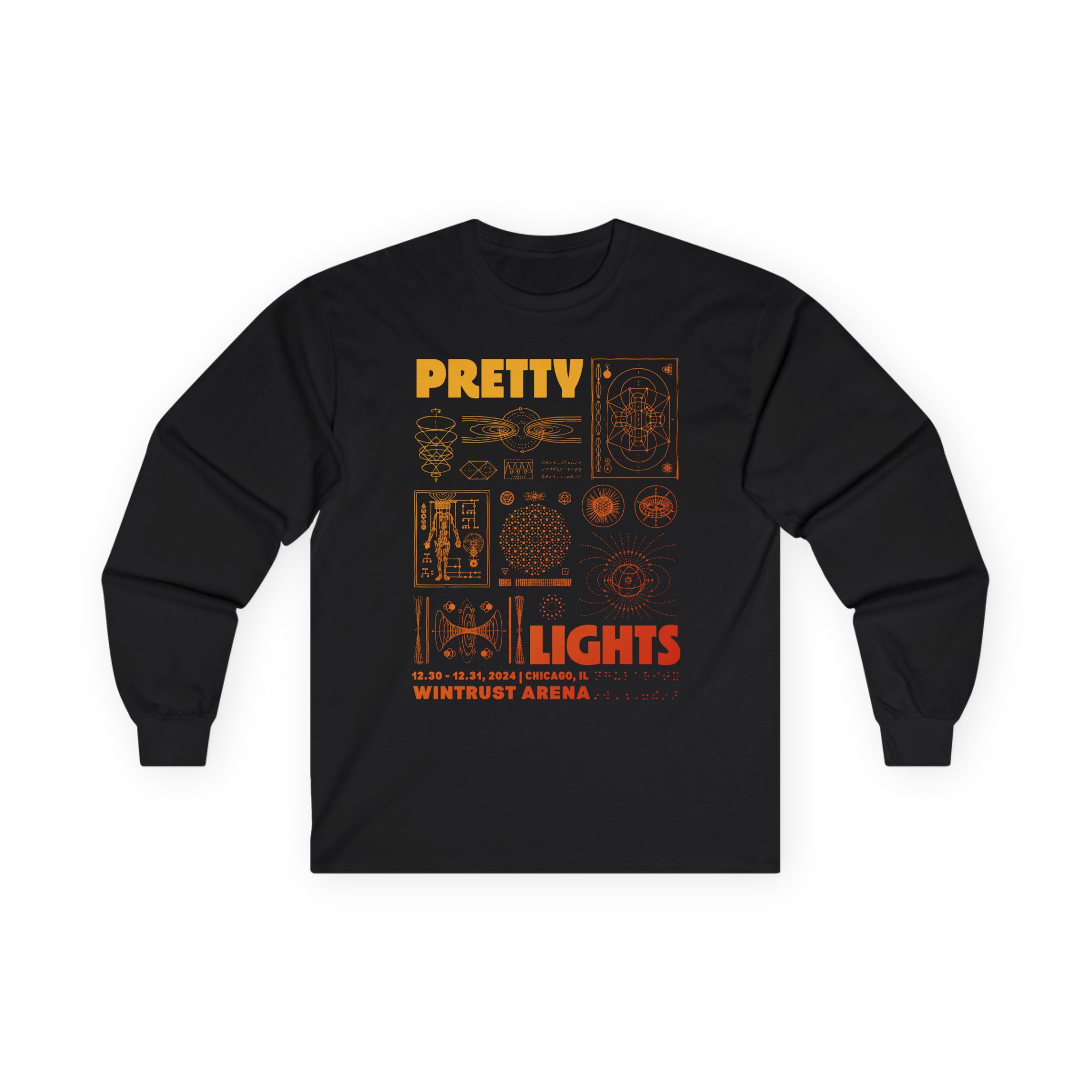 Pretty Lights Lucid Livestream @ Wintrust Arena Unisex Ultra Cotton Long Sleeve Tee