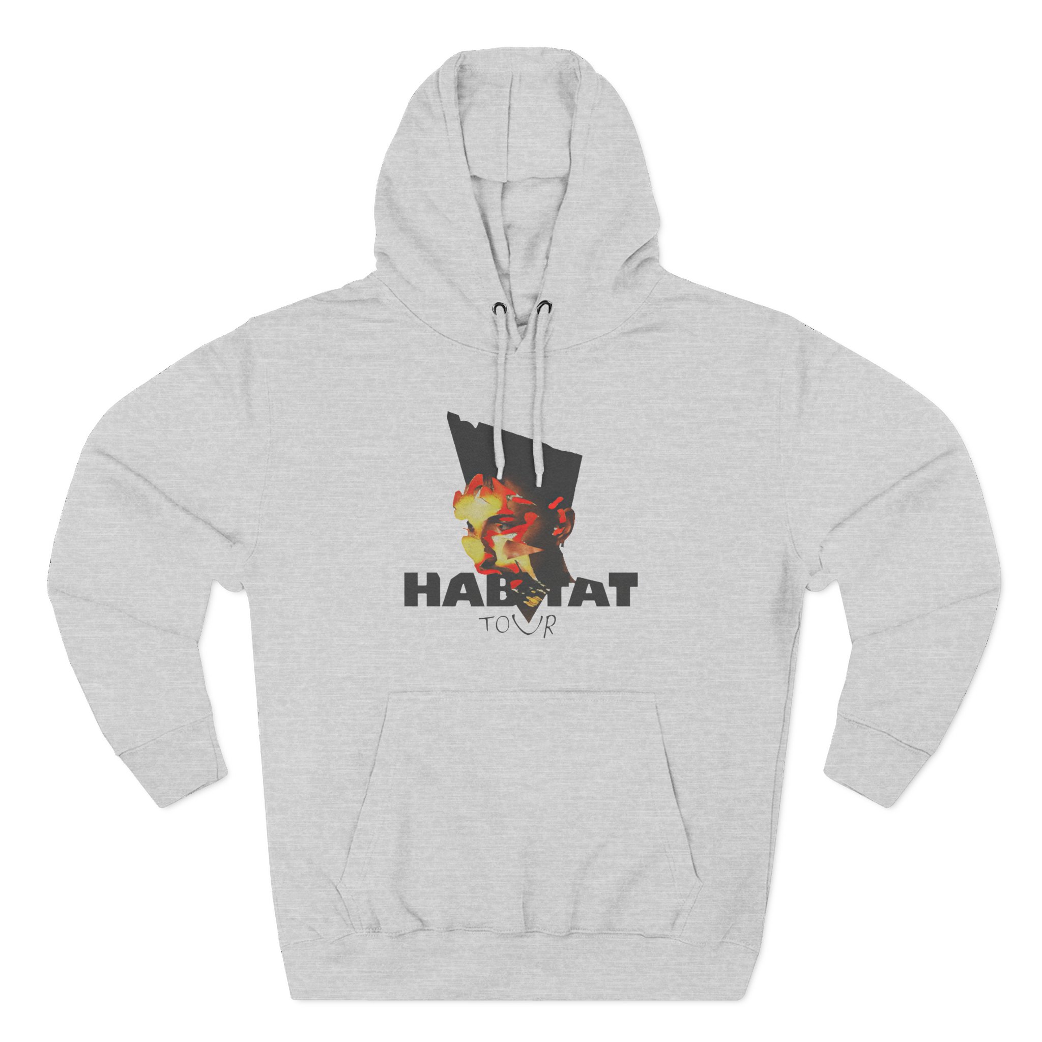 Nayt Three-Panel Fleece Hoodie