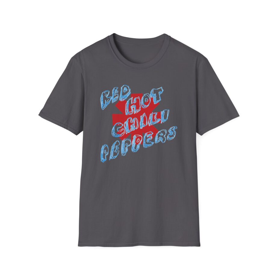 Red Hot Chili Peppers Scribbled Logo Unisex Softstyle T-Shirt