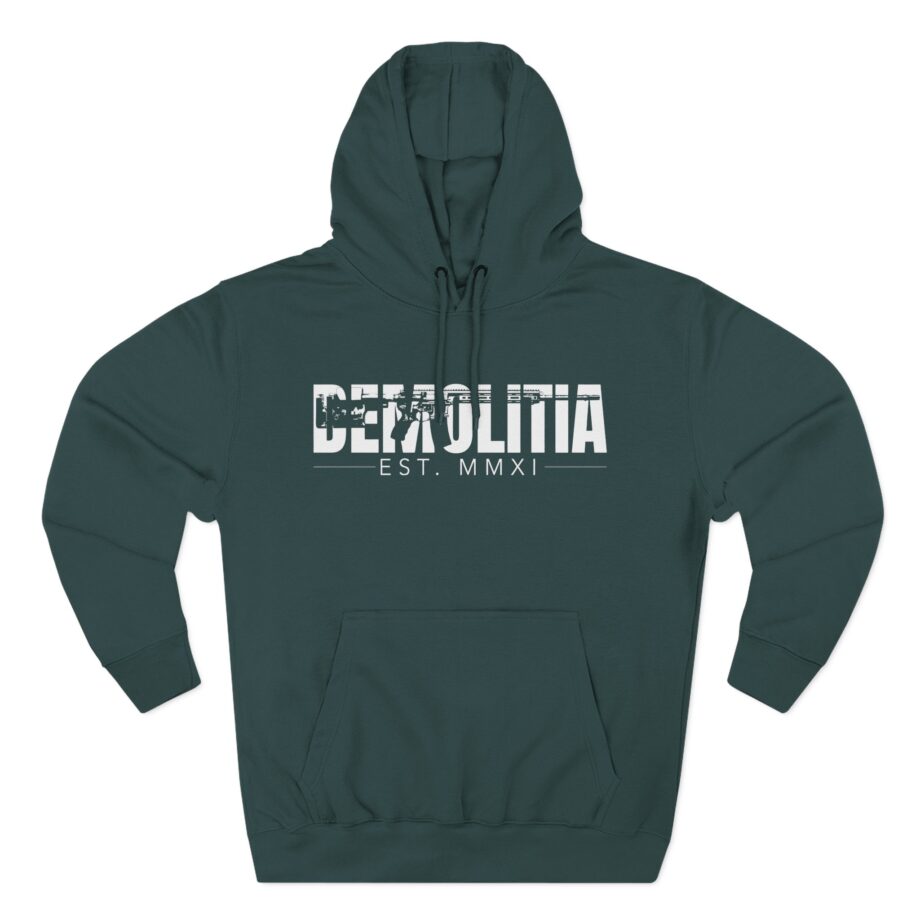 Demo Established Three-Panel Fleece Hoodie