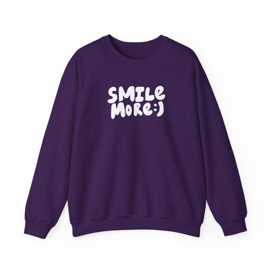 Roman Atwood Smile More Unisex Heavy Blend™ Crewneck Sweatshirt
