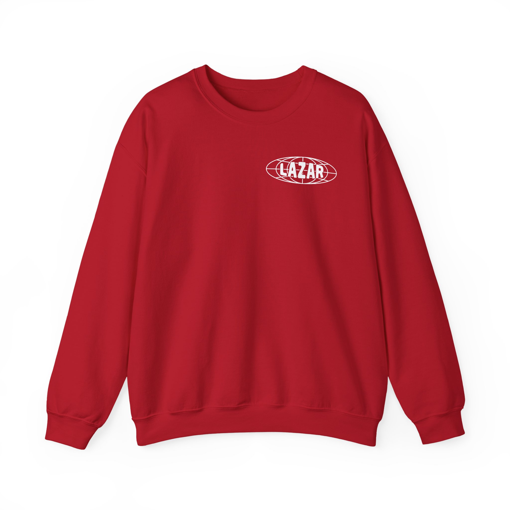 Lazarbeam Globe Indigo Unisex Heavy Blendâ„¢ Crewneck Sweatshirt