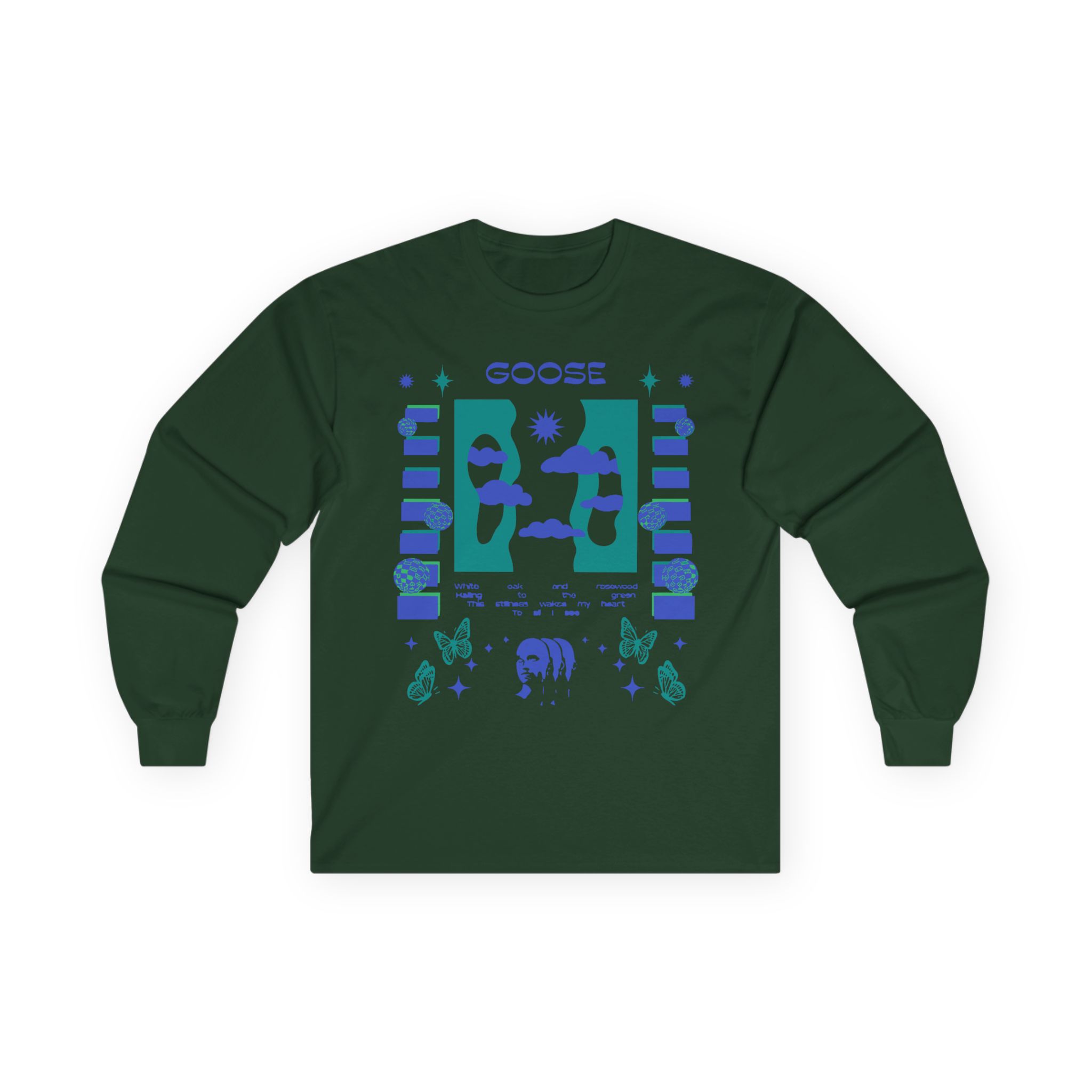 Goose Rosewood Unisex Ultra Cotton Long Sleeve Tee
