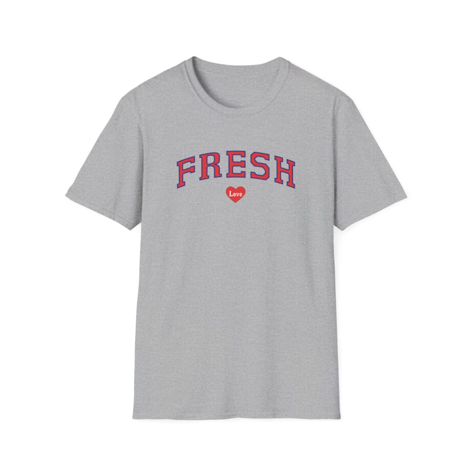 Fresh Love Heart Unisex Softstyle T-Shirt
