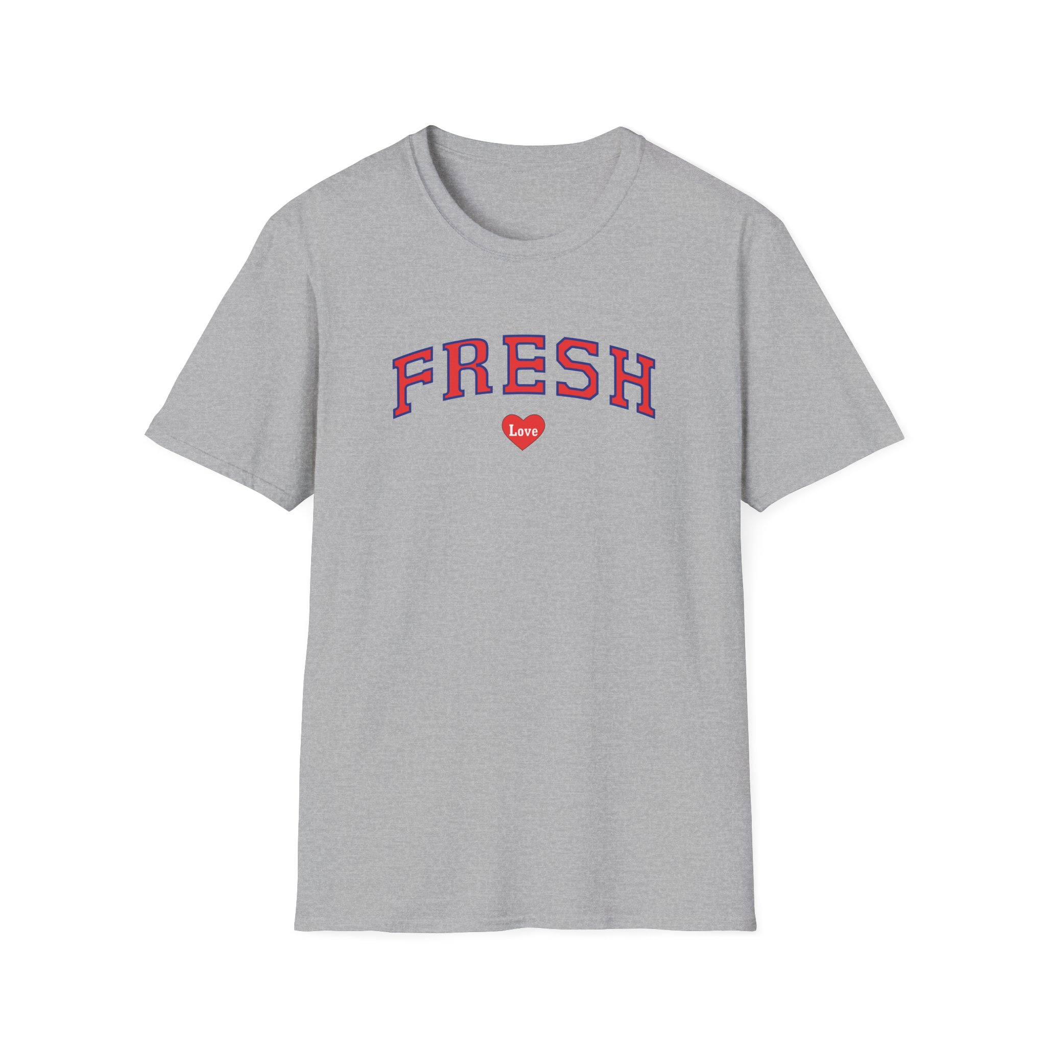 Fresh Love Heart Unisex Softstyle T-Shirt
