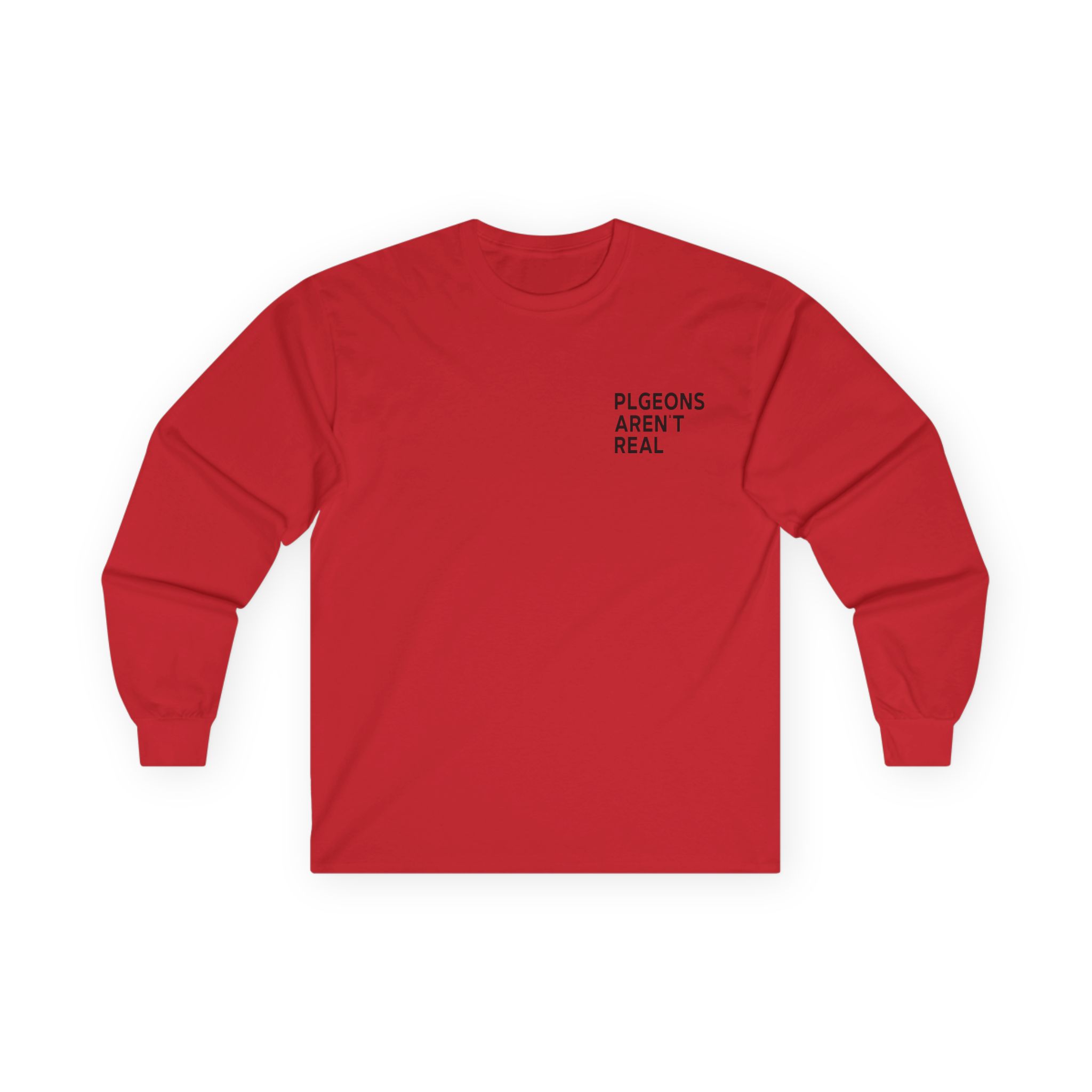 Birds Arent Real I am a Lie Unisex Ultra Cotton Long Sleeve Tee