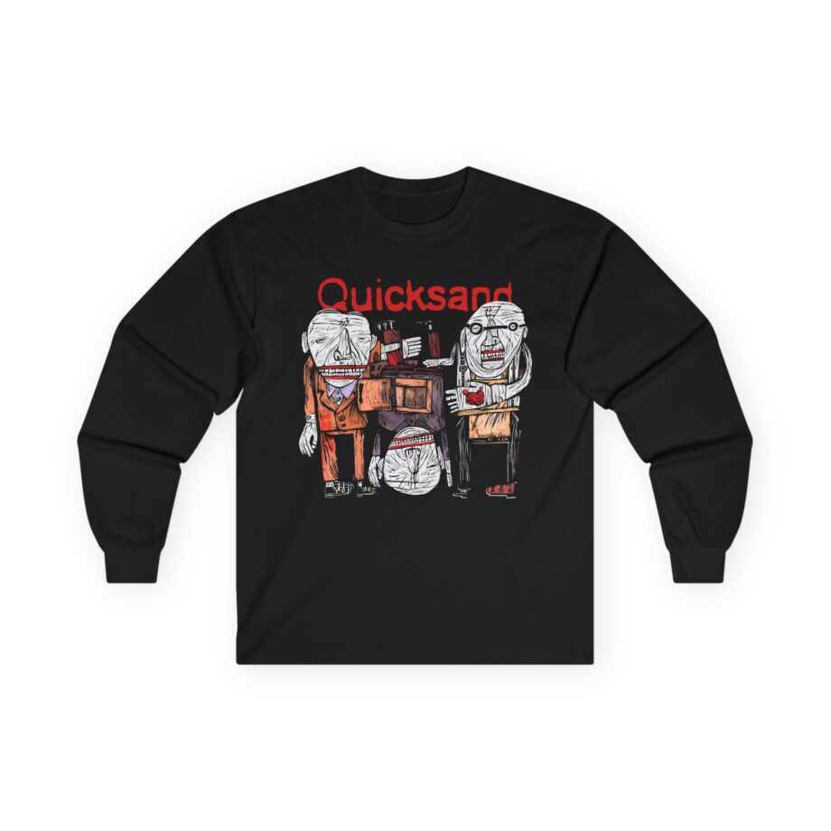 Quicksand Manic Compression Unisex Ultra Cotton Long Sleeve Tee
