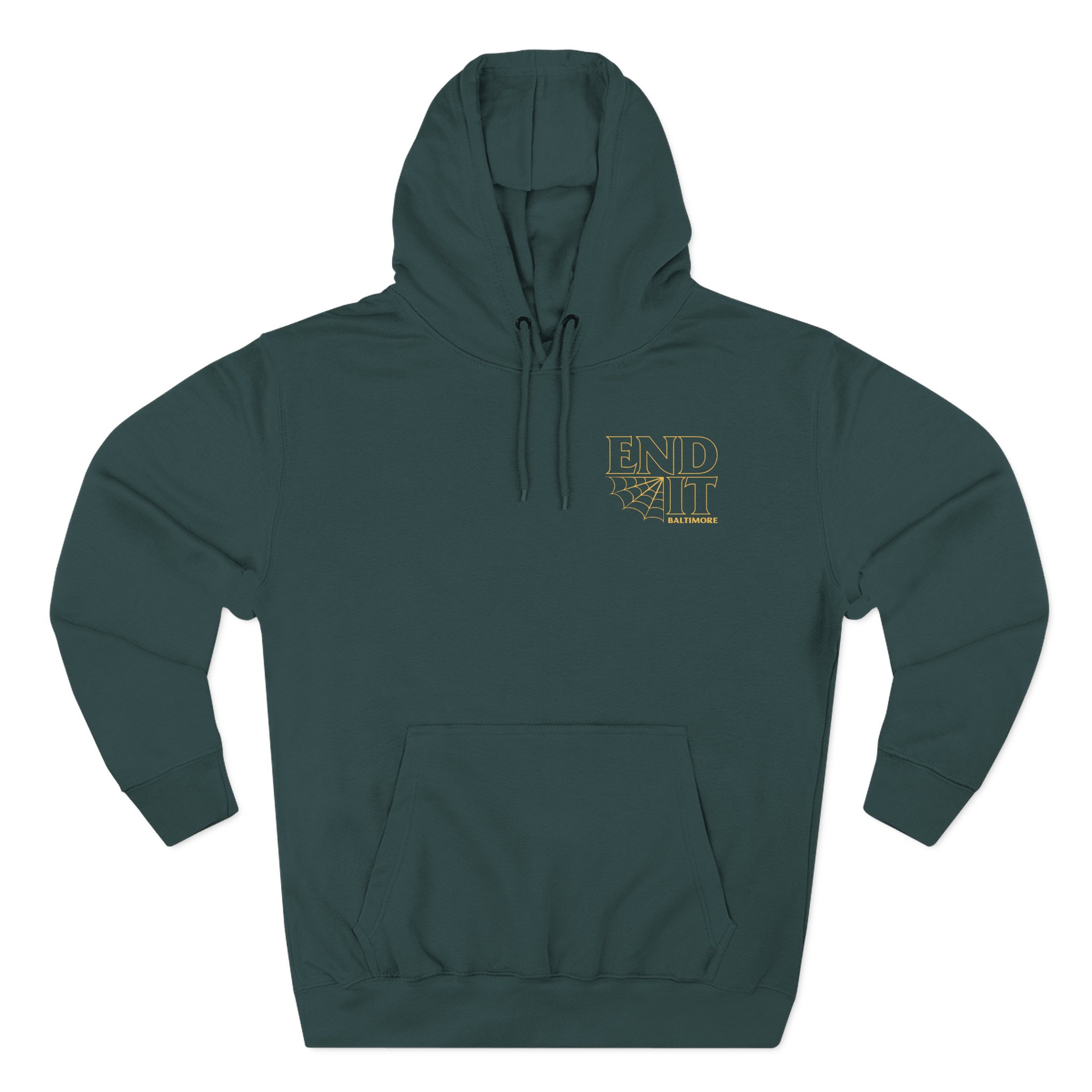 End It Three-Panel Fleece Hoodie