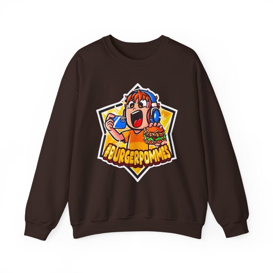 Burger Pommes Unisex Heavy Blend™ Crewneck Sweatshirt