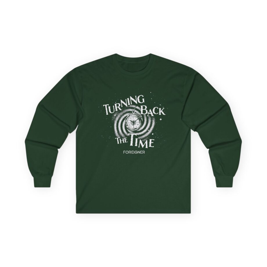 Foreigner Turning Back the Time Unisex Ultra Cotton Long Sleeve Tee