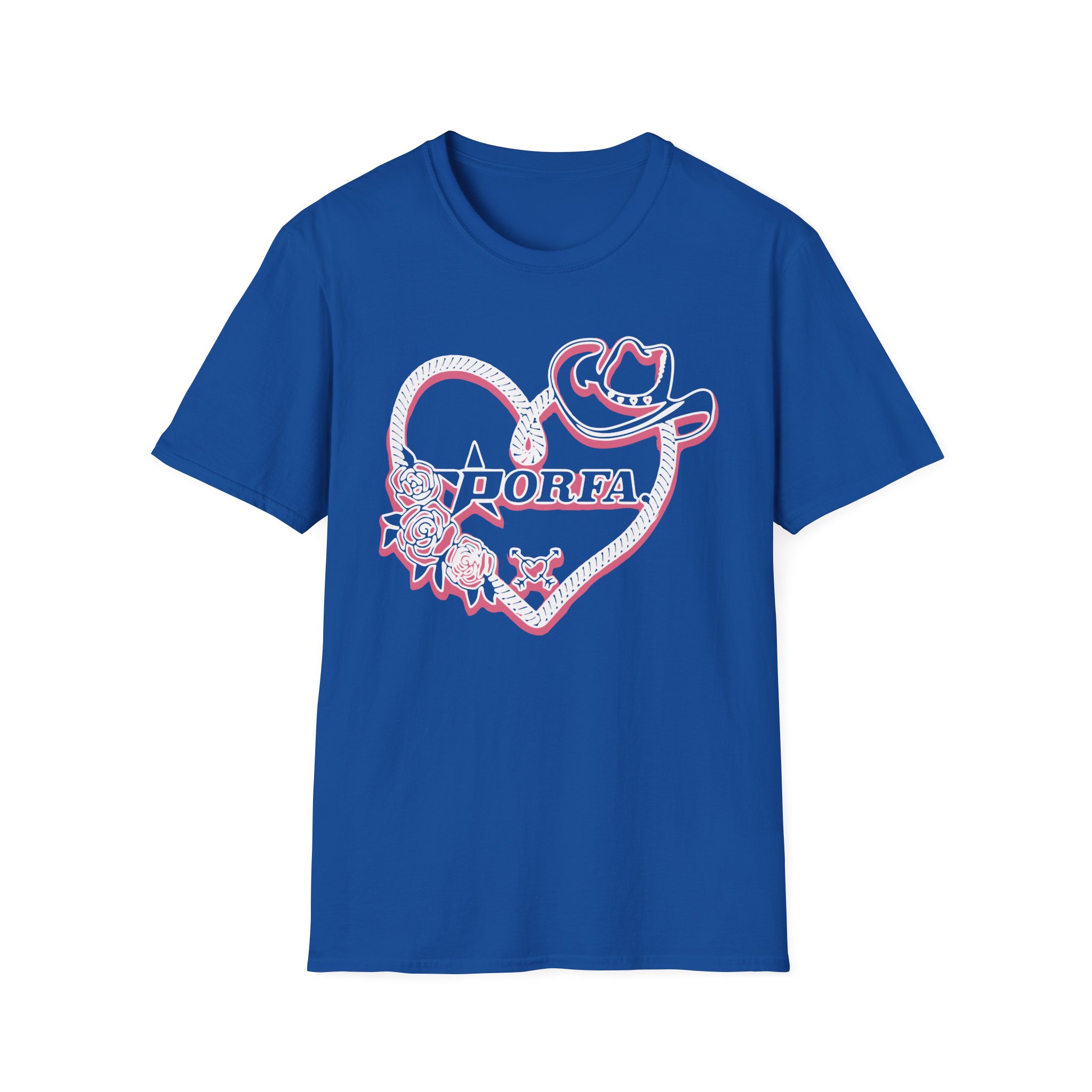 Porfa Love Lasso Unisex Softstyle T-Shirt