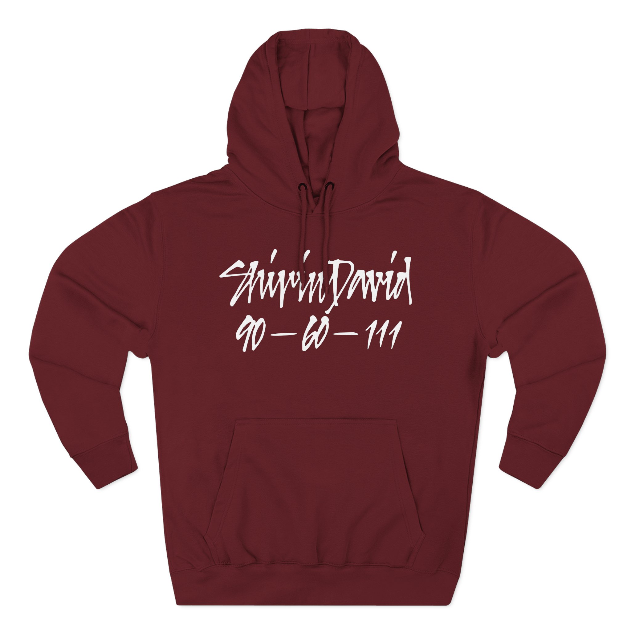 Shirin David 90-60-111 Text -  Three-Panel Fleece Hoodie