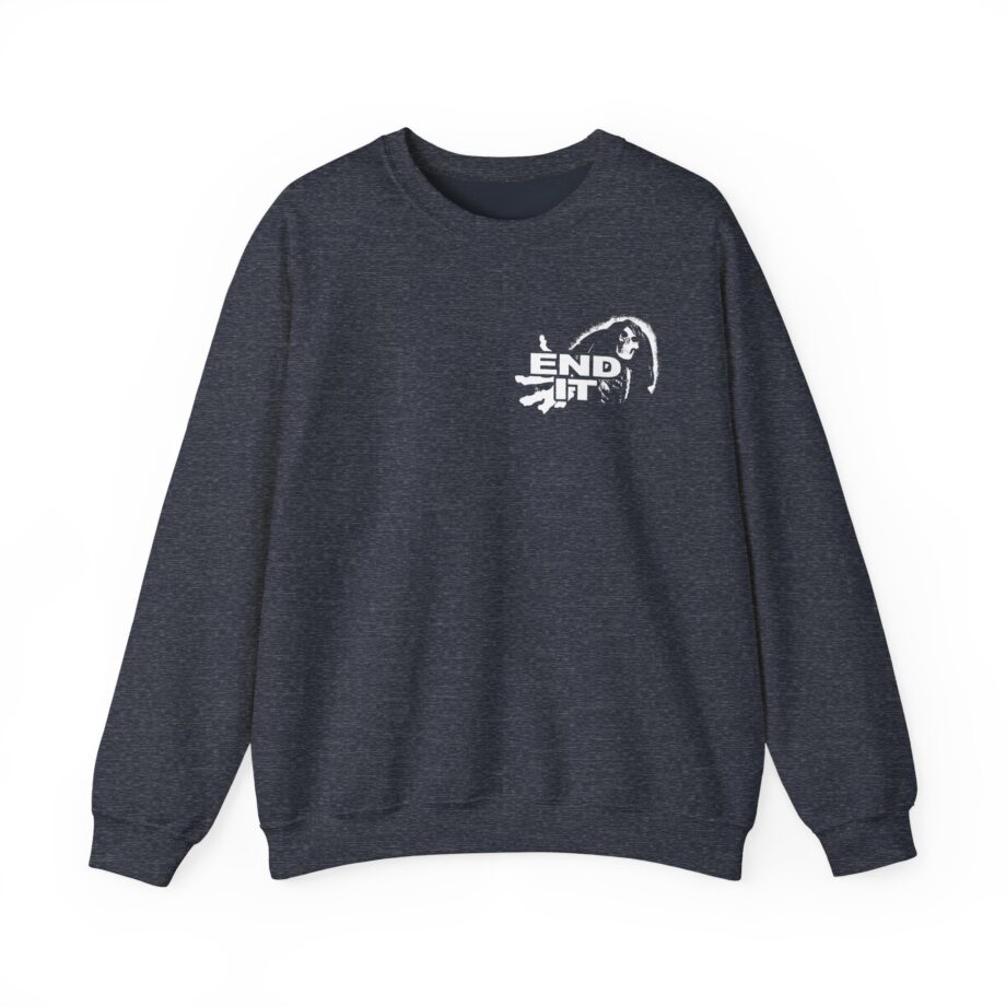 End It Unisex Heavy Blend Crewneck Sweatshirt