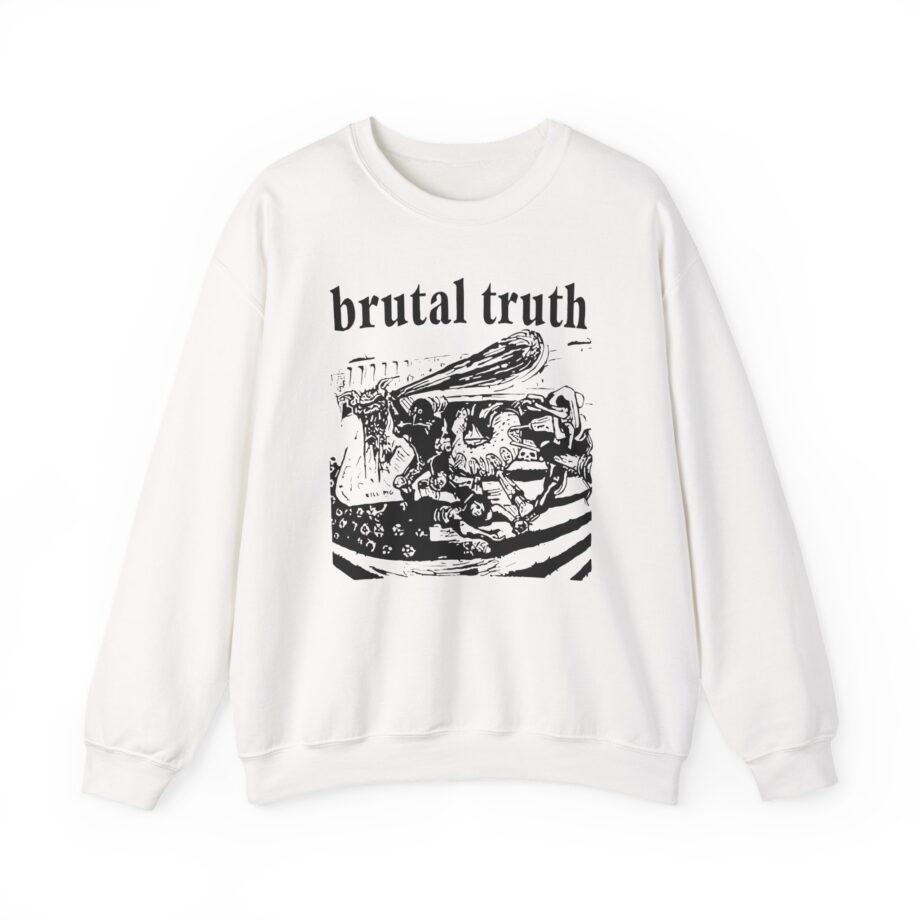 Brutal Truth Kill Pig Unisex Heavy Blend Crewneck Sweatshirt
