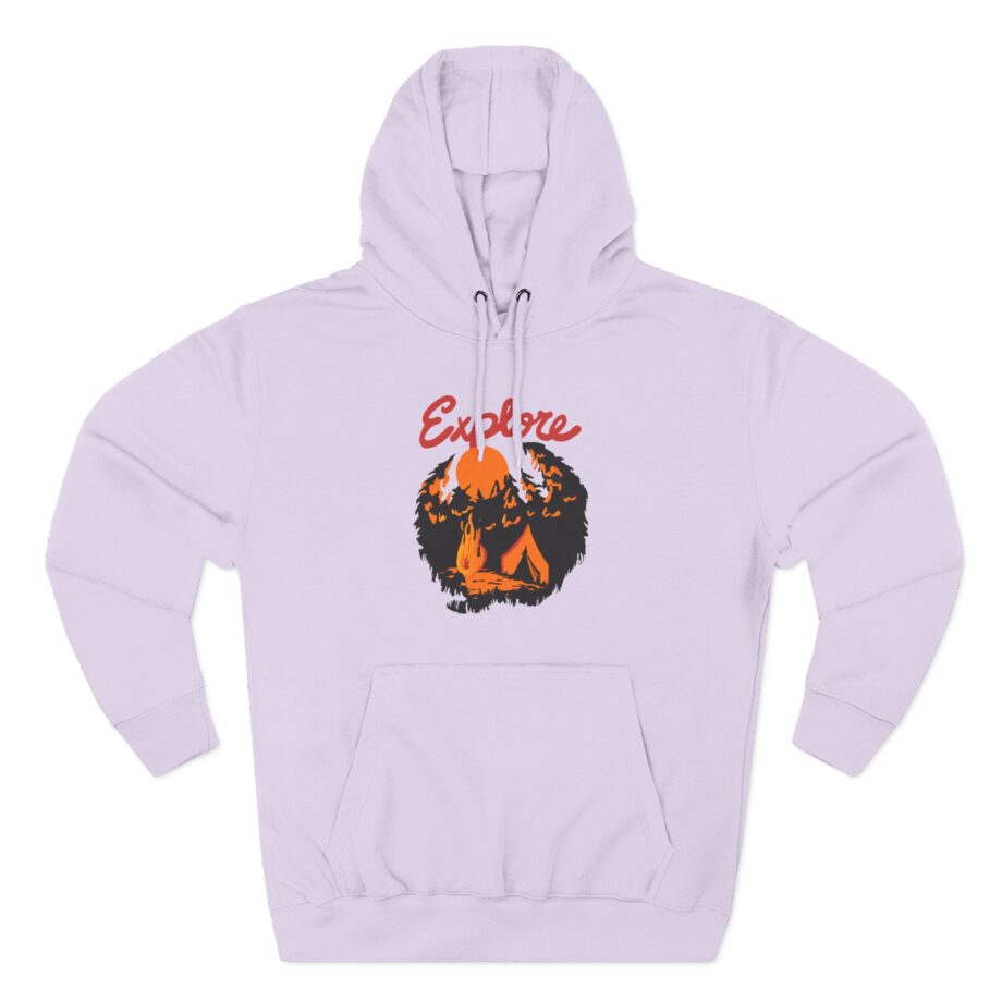 Camp Wendigoon Staff Three-Panel Fleece Hoodie