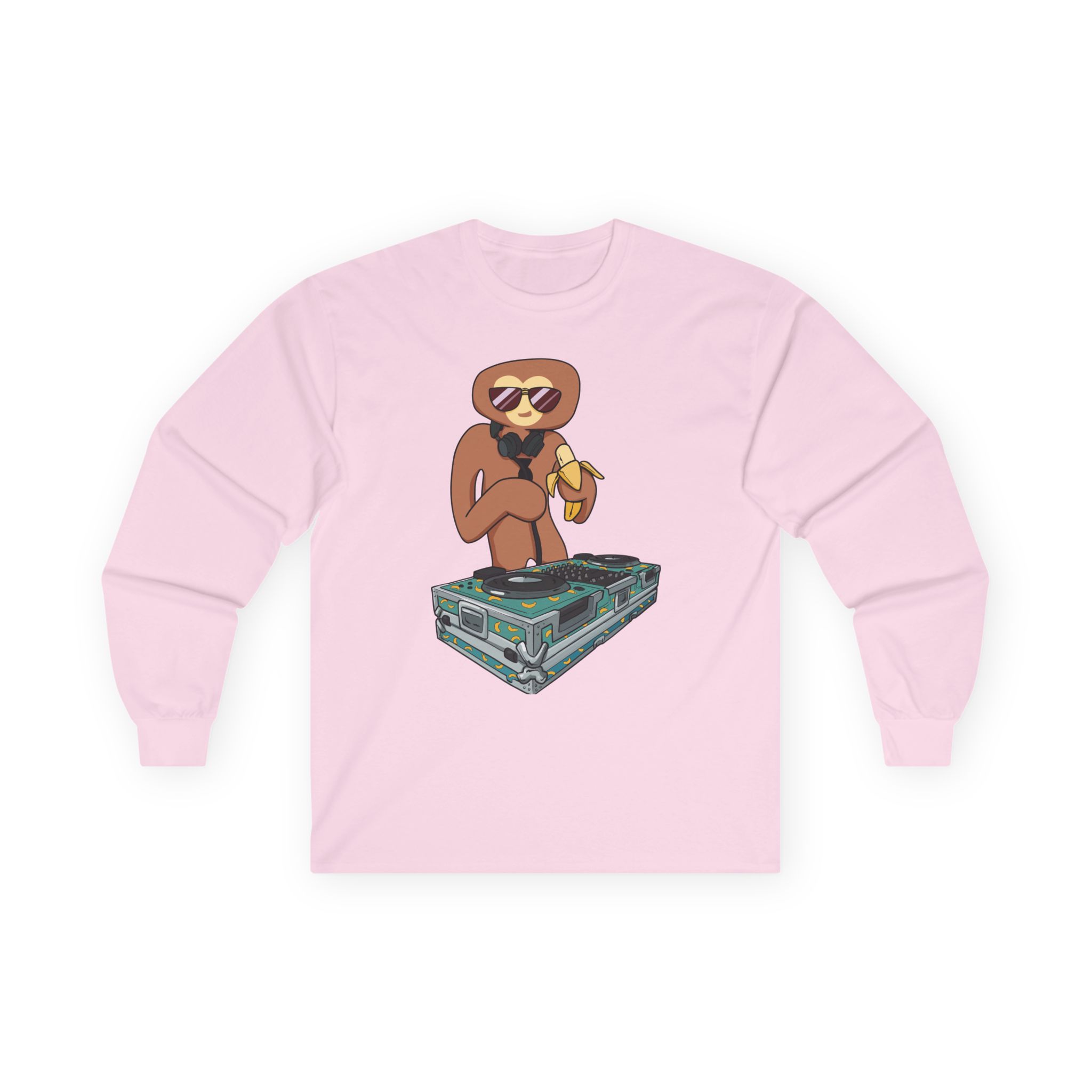 Spoonkid Dj Monke Unisex Ultra Cotton Long Sleeve Tee
