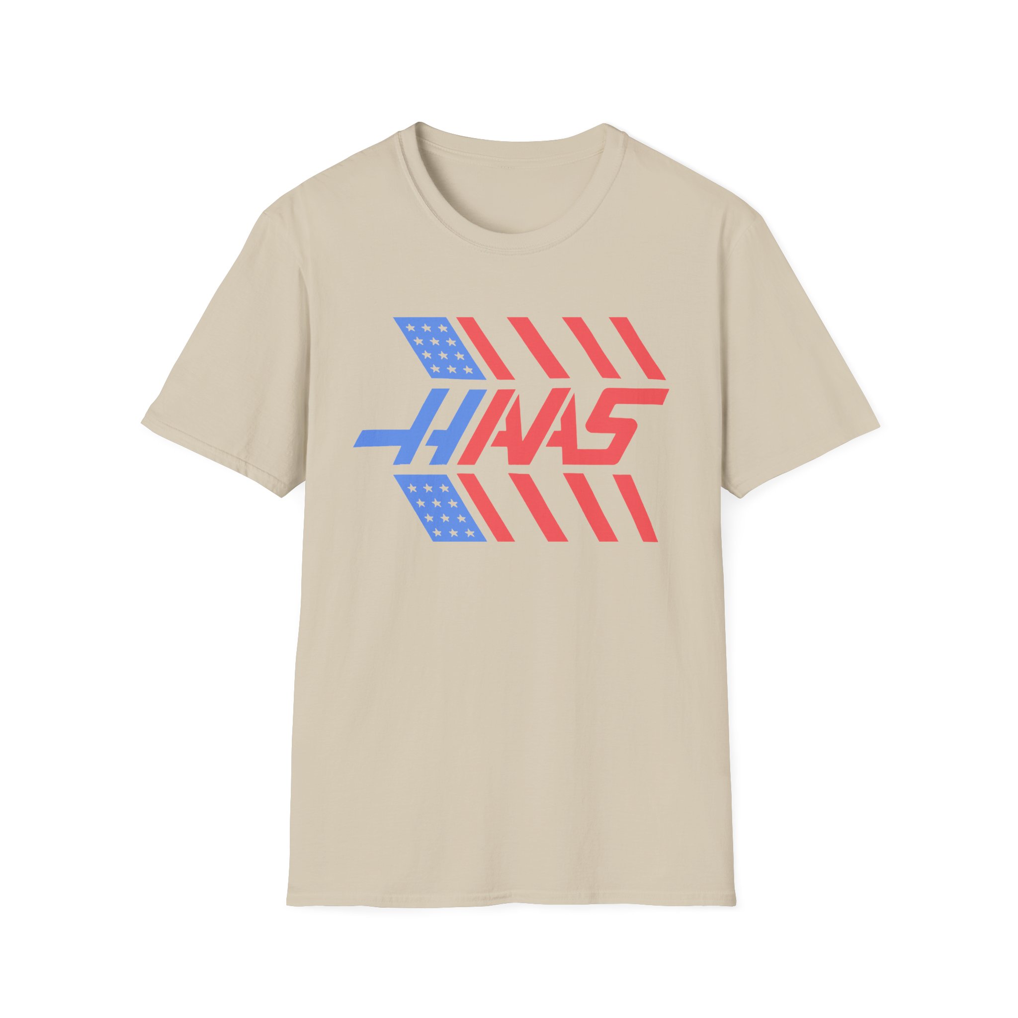 Haas F1 Stars and Stripes Unisex Softstyle T-Shirt