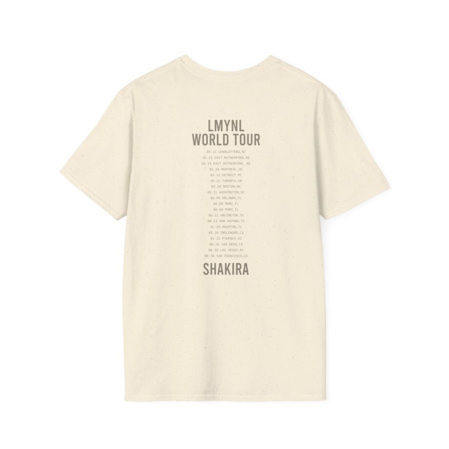 Shakira Dollar Bill Unisex Softstyle T-Shirt