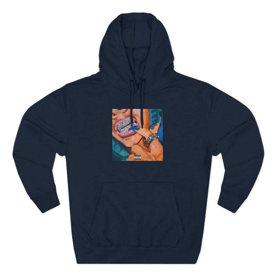 Cruz Cafune Blu€s Cover Three-Panel Fleece Hoodie