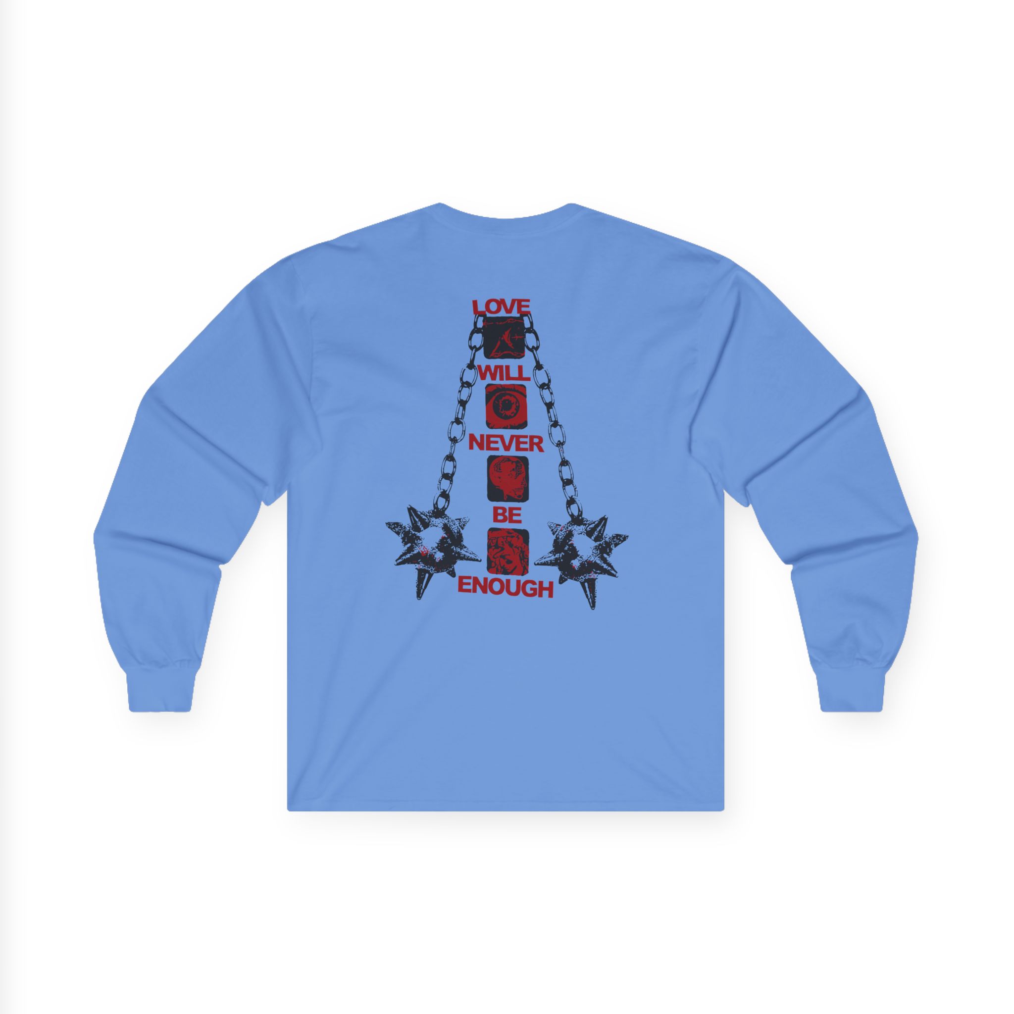 Kublai Khan - Never Enough Sportsgrey Unisex Ultra Cotton Long Sleeve Tee