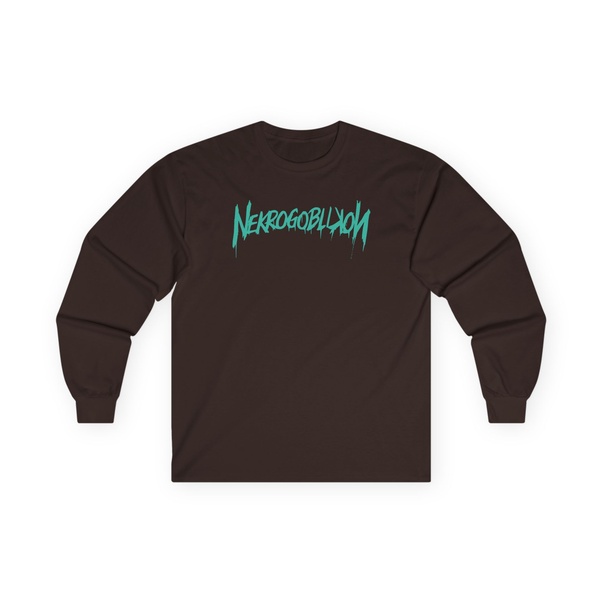 Nekrogoblikon Goblin Mode Crystal Wash Unisex Ultra Cotton Long Sleeve Tee