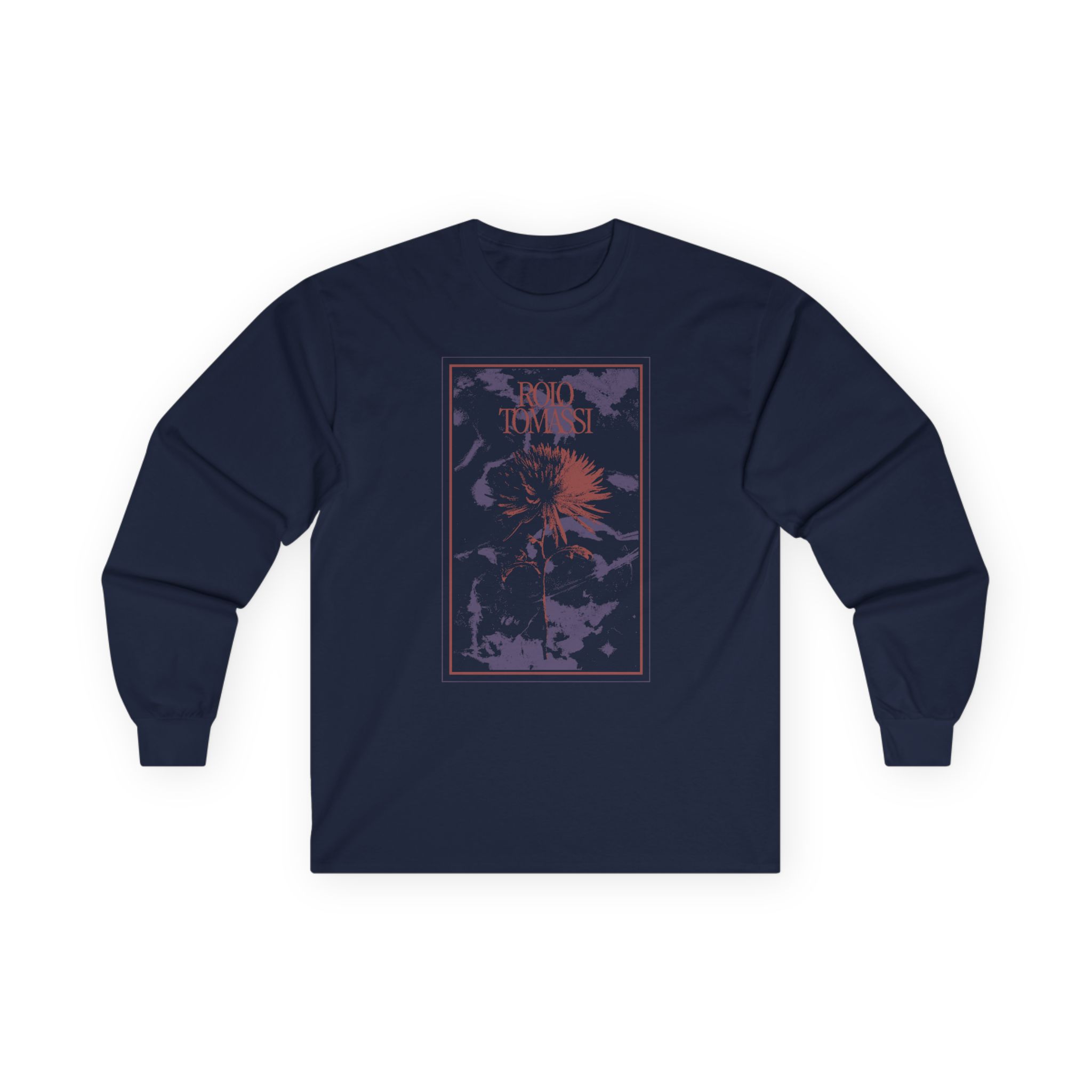 Rolo Tomassi Flower Face Unisex Ultra Cotton Long Sleeve Tee