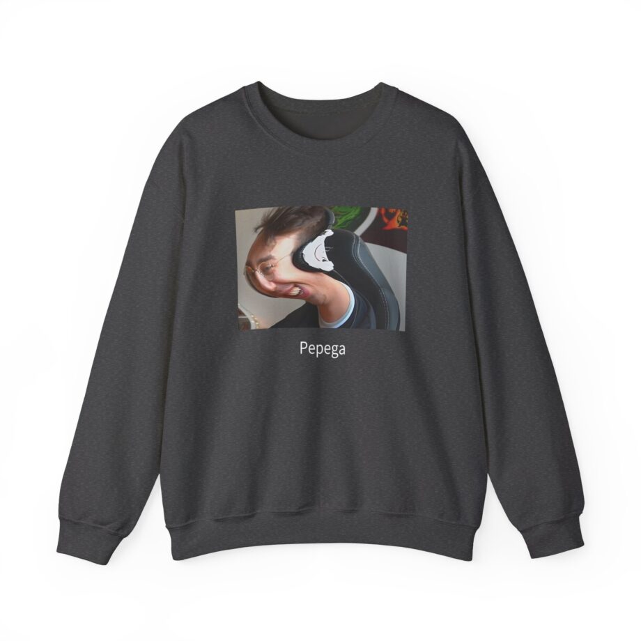 Papaplatte Pepega Unisex Heavy Blend™ Crewneck Sweatshirt