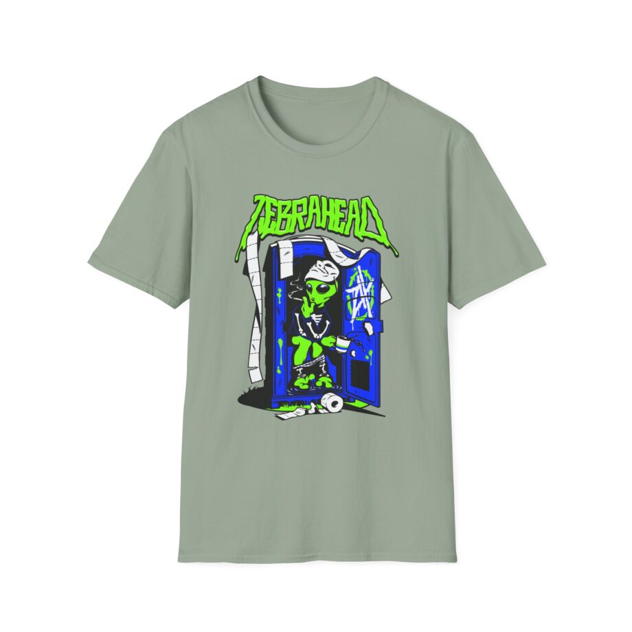 Zebrahead White ZH Coffee break Unisex Softstyle T-Shirt