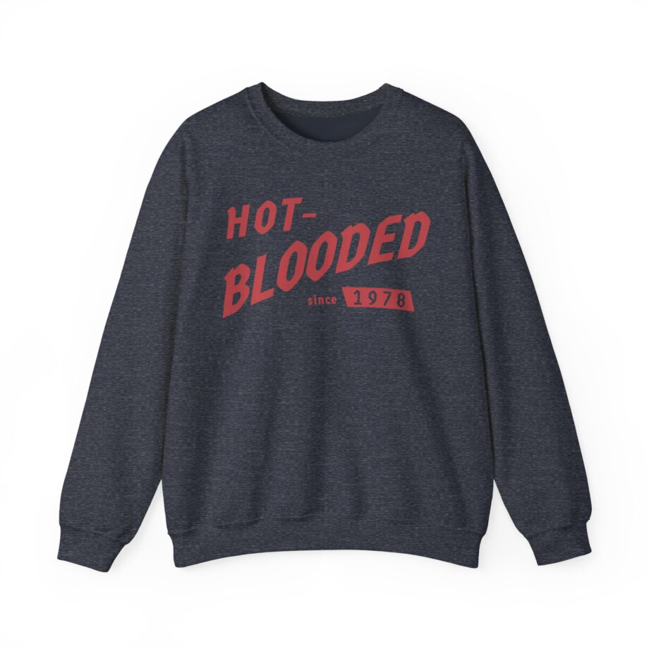 Foreigner Hot Blooded '77 Unisex Heavy Blend™ Crewneck Sweatshirt