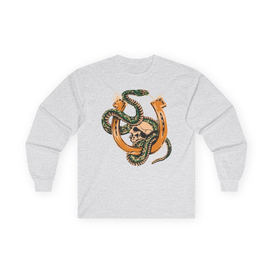 ZZ Top Snake Skull Unisex Ultra Cotton Long Sleeve Tee