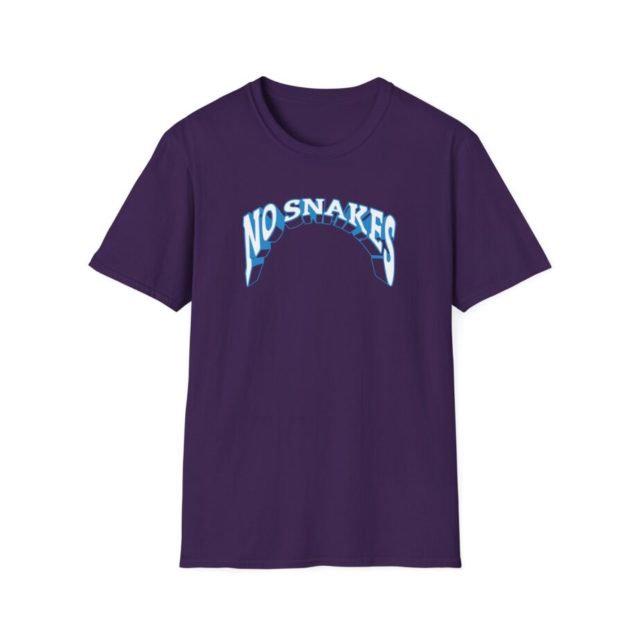 Zerkaa No Snakes Unisex Softstyle T-Shirt
