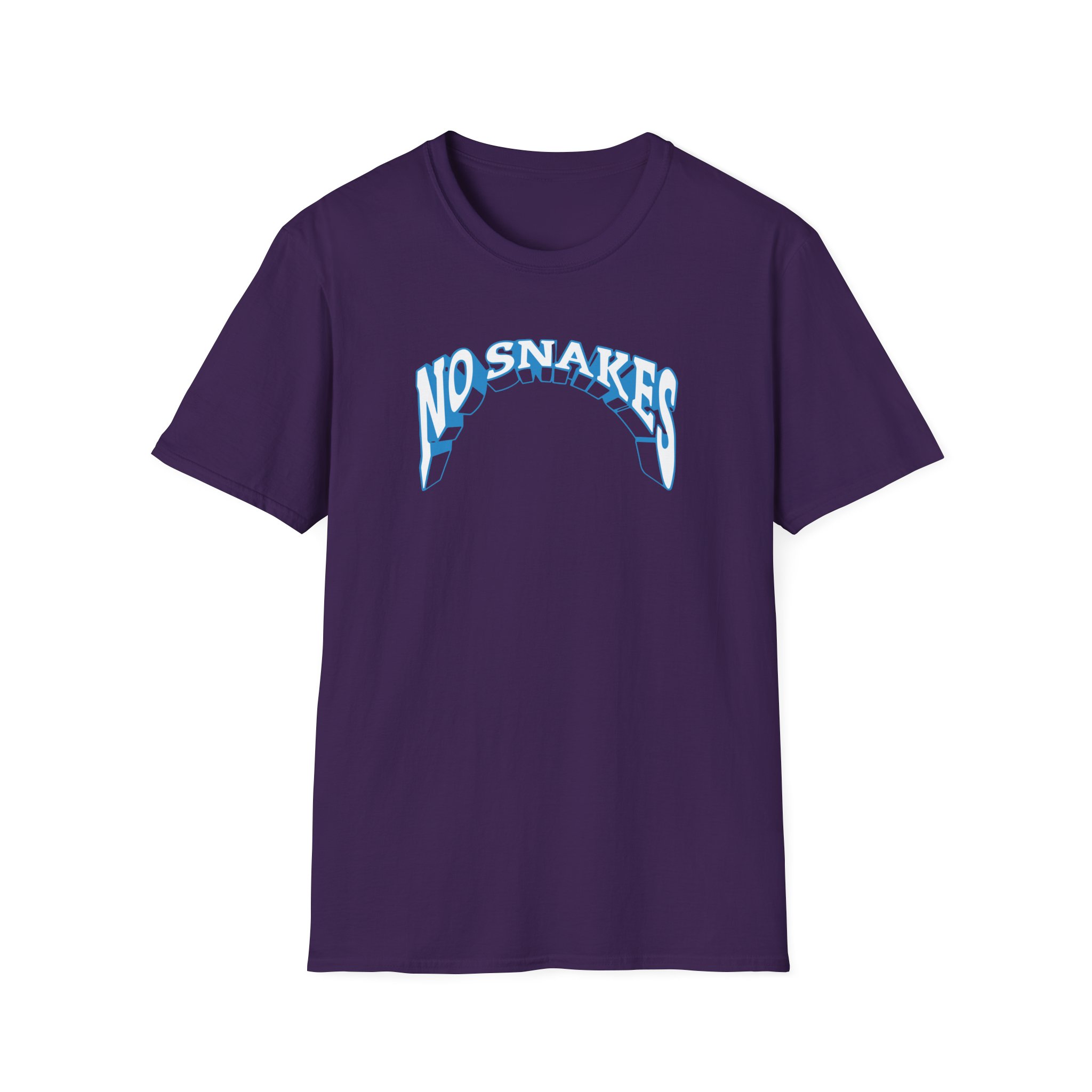 Zerkaa No Snakes Unisex Softstyle T-Shirt