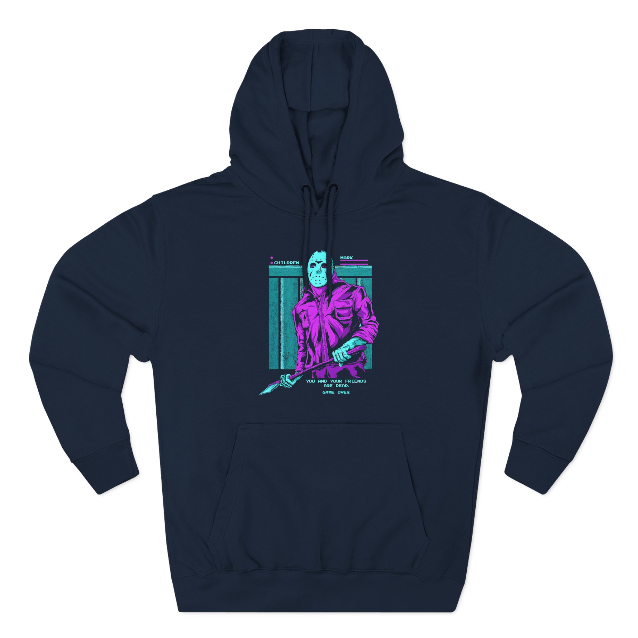 Dashiexp You and Your Friends Are Dead Game Over Three-Panel Fleece Hoodie