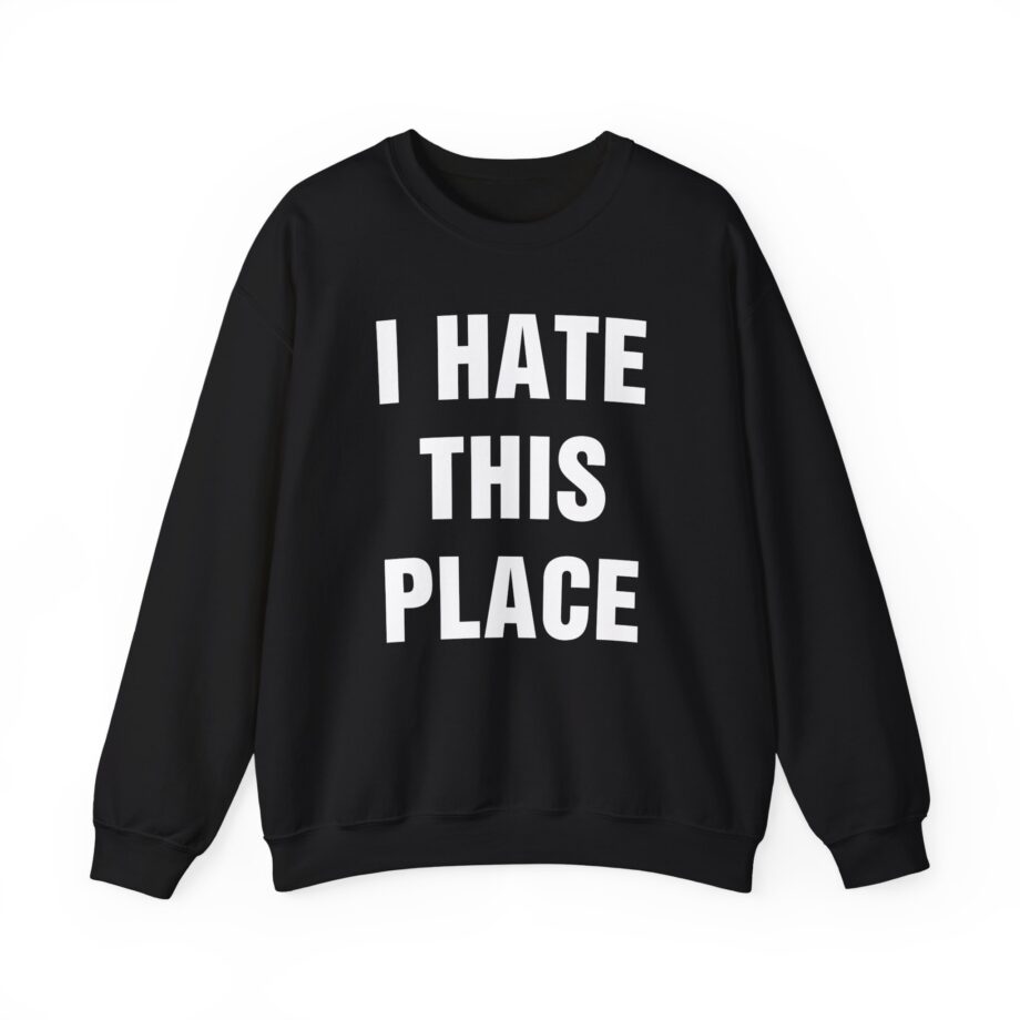 Hot Water Music I Hate This Place Unisex Heavy Blend™ Crewneck Sweatshirt