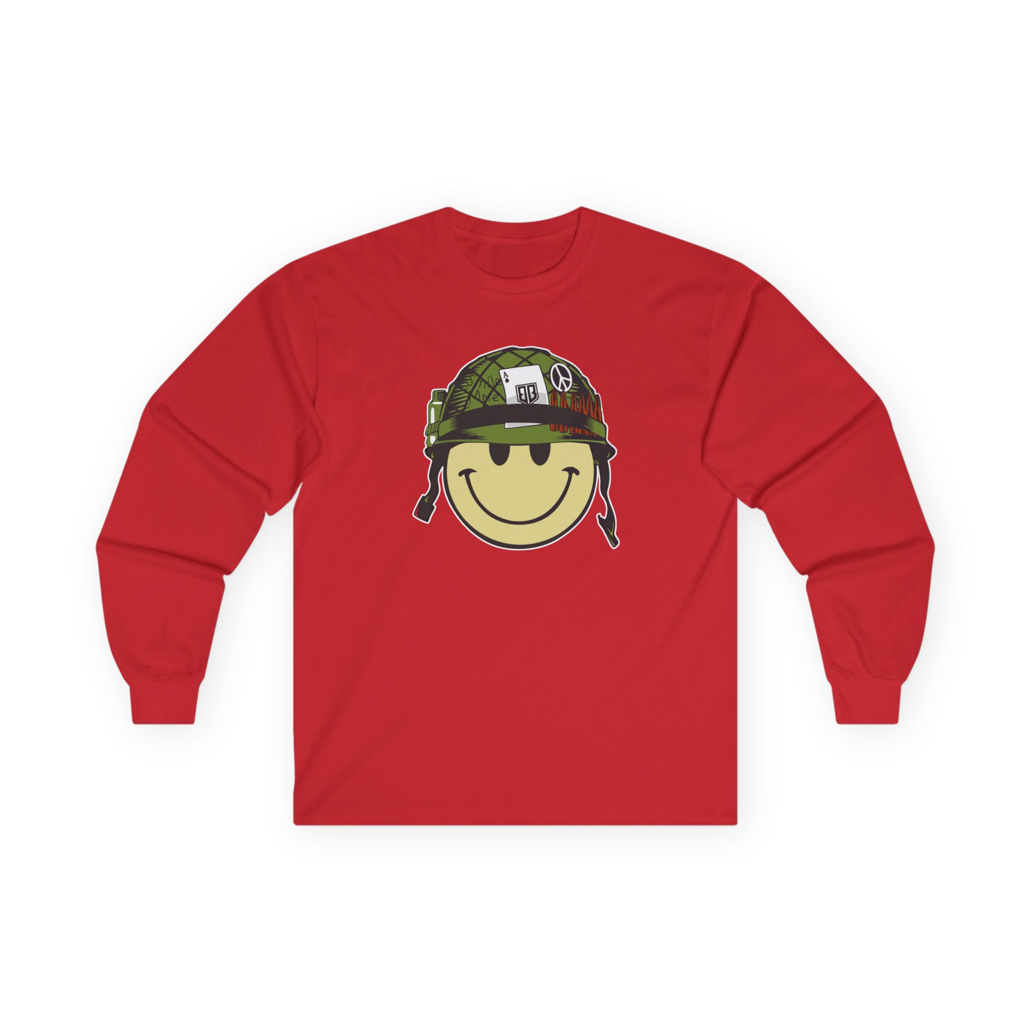 Roman Atwood Smiley Unisex Ultra Cotton Long Sleeve Tee
