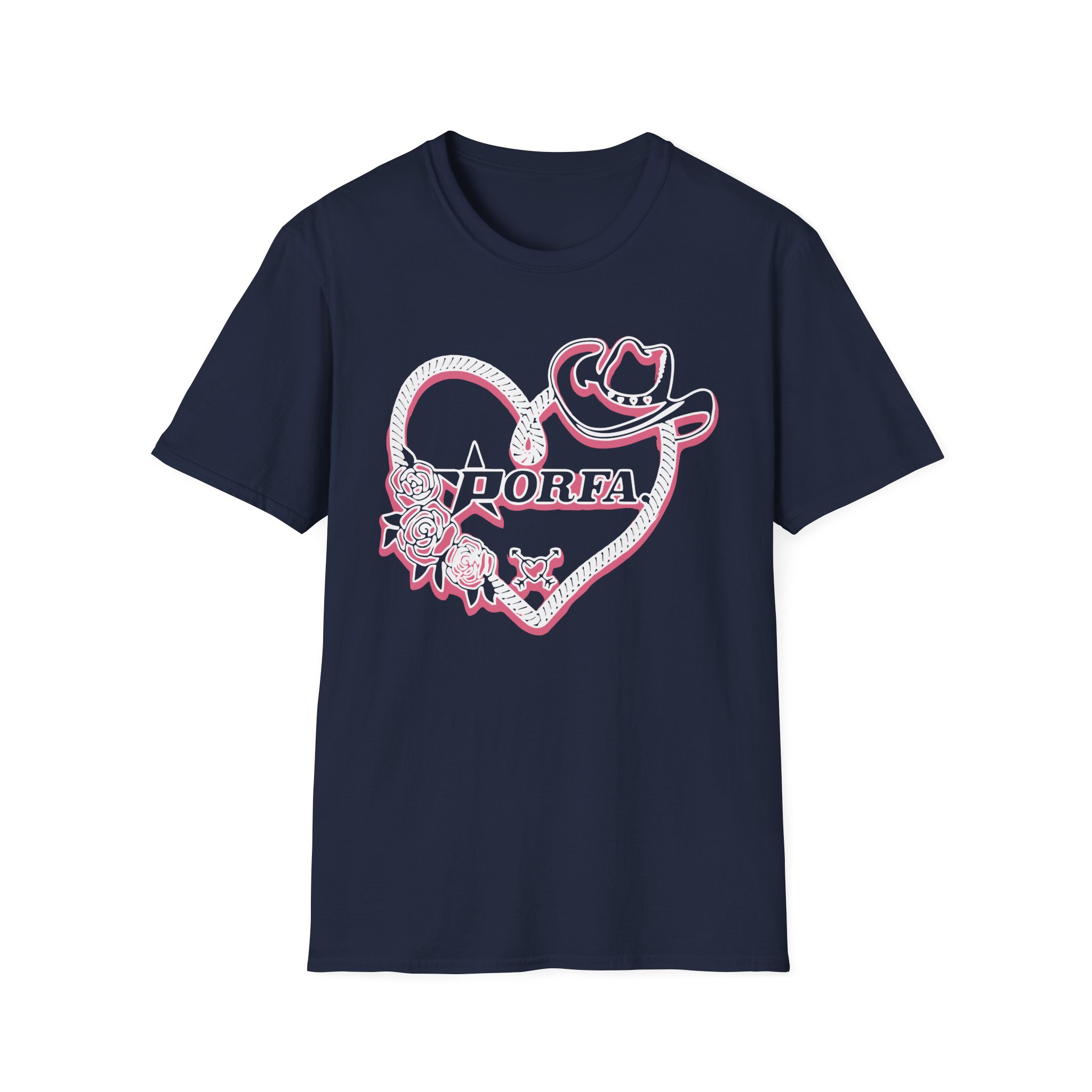Porfa Love Lasso Unisex Softstyle T-Shirt