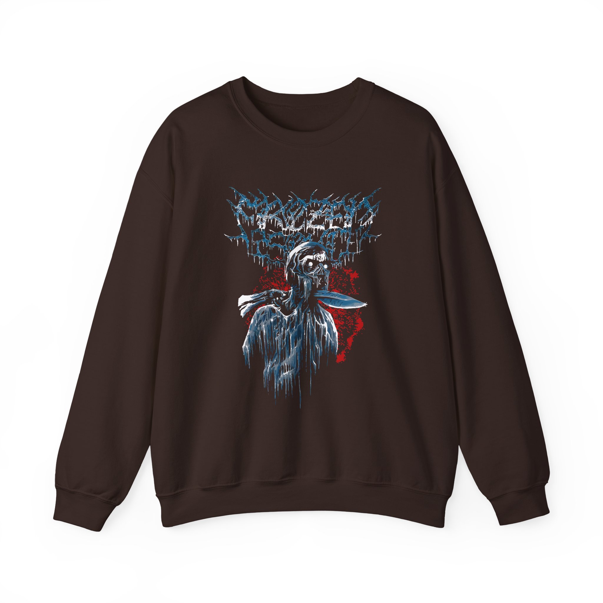 Frozen Soul Twist the Knife Unisex Heavy Blendâ„¢ Crewneck Sweatshirt