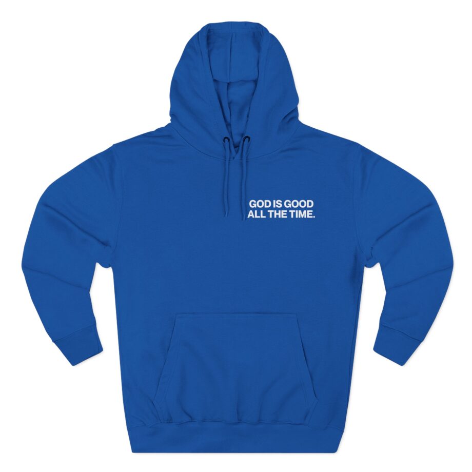 Forrest Frank God is Good Coach's Three-Panel Fleece Hoodie