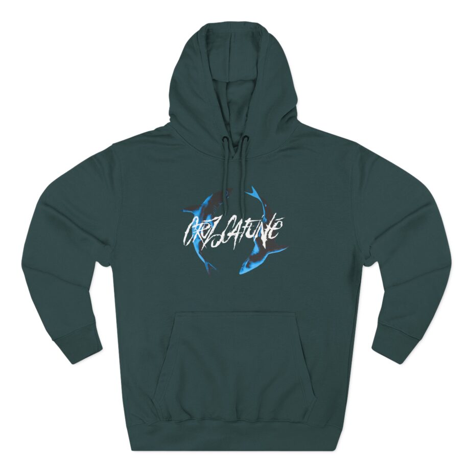 Cruz Cafune Double Shark Three-Panel Fleece Hoodie