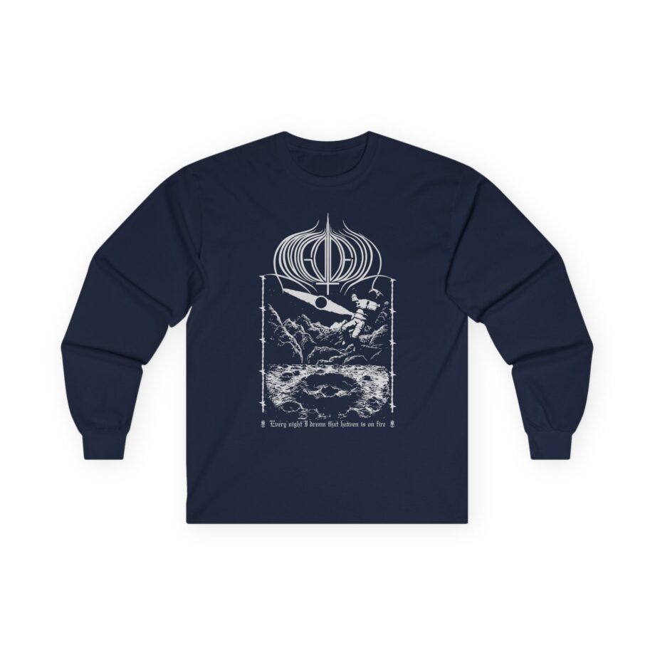 Amigo The Devil  Heavens On Fire Unisex Ultra Cotton Long Sleeve Tee
